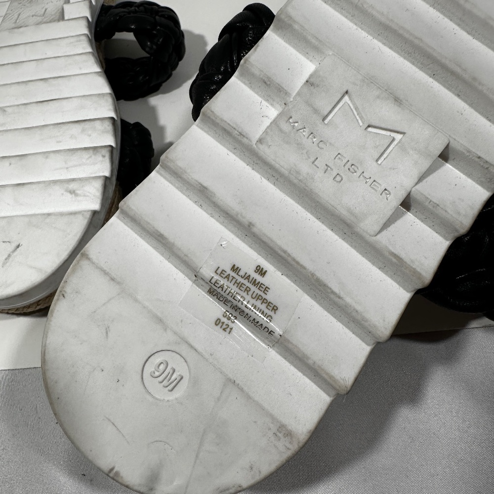 Marc Fisher [ Women's 9 ] Jaimee Espadrille Braid… - image 8